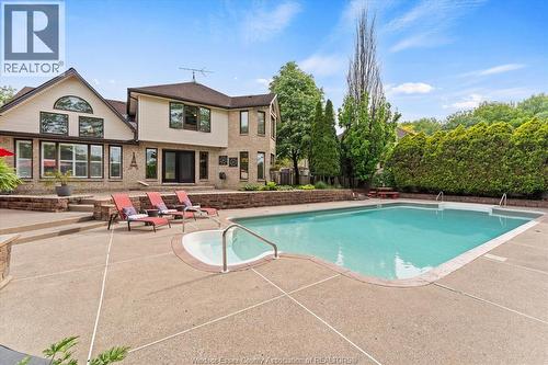 414 Chambers, Tecumseh, ON - Outdoor With In Ground Pool