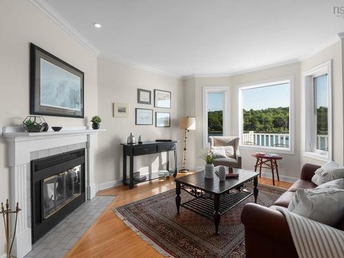 125 Anchor Drive, Halifax, NS - Indoor Photo Showing Living Room With Fireplace