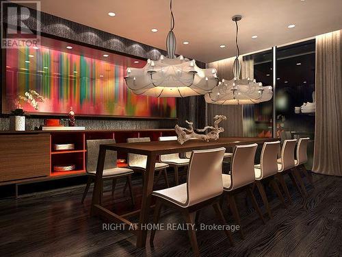 3213 - 10 York Street, Toronto, ON - Indoor Photo Showing Dining Room