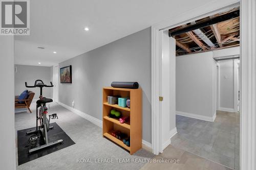 861 Dunlevie Avenue, Ottawa, ON - Indoor Photo Showing Gym Room