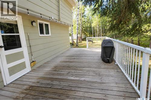 303 Christel Crescent, Lac Des Îles, SK - Outdoor With Deck Patio Veranda With Exterior