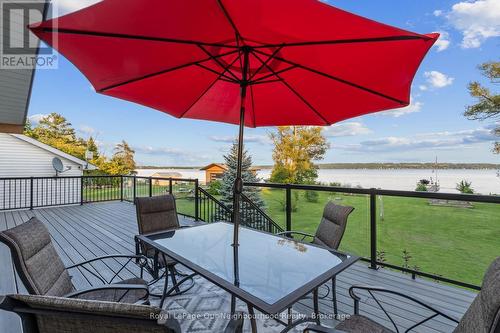 445 Pengelley Drive, Otonabee-South Monaghan, ON - Outdoor With Body Of Water With Deck Patio Veranda With View With Exterior