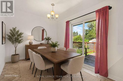 3 Donna Street, Ottawa, ON - Indoor Photo Showing Dining Room