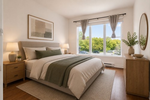 Chambre à coucher - 3-4595 Ch. Des Prairies, Brossard, QC - Indoor Photo Showing Bedroom