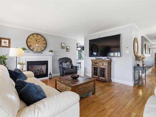 190 Southampton Drive, Cole Harbour, NS - Indoor Photo Showing Living Room With Fireplace