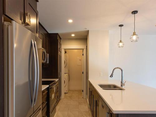 302 1990 Vernon Street, Halifax Peninsula, NS - Indoor Photo Showing Kitchen With Double Sink With Upgraded Kitchen