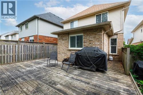 248 Bridlewreath Street, Kitchener, ON - Outdoor With Deck Patio Veranda With Exterior