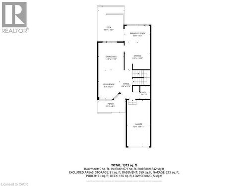 Floor plan - 19 Boulder Crescent, Guelph, ON 
