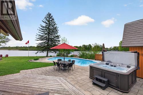 6721 Rideau Street S, Ottawa, ON - Outdoor With In Ground Pool With Deck Patio Veranda