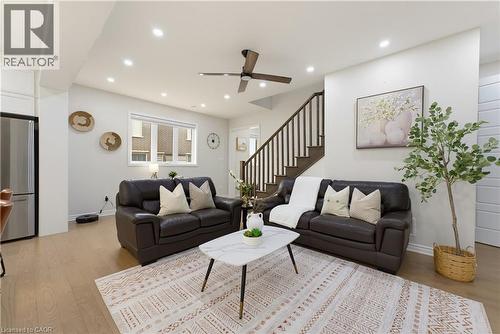 6 Milt Schmidt Street, Kitchener, ON - Indoor Photo Showing Living Room