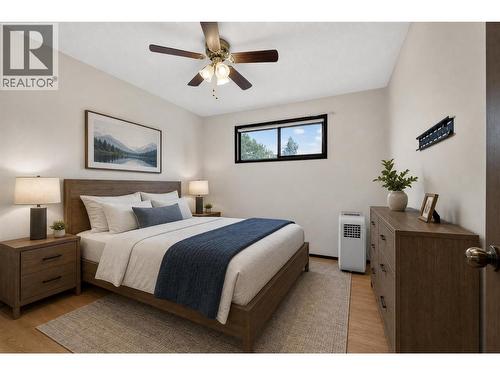 Second bedroom *Virtually staged* - 1494/1496 Elm Street, Kelowna, BC - Indoor Photo Showing Bedroom