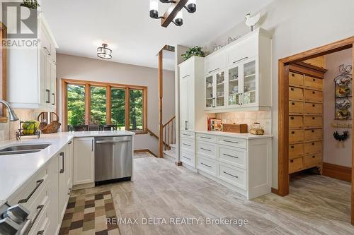 1897 Highway 34 Highway, Champlain, ON - Indoor Photo Showing Kitchen With Double Sink