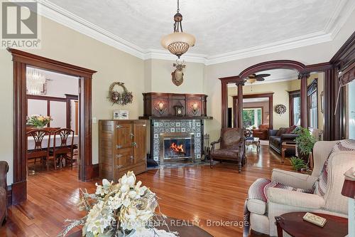 1897 Highway 34 Highway, Champlain, ON - Indoor Photo Showing Living Room With Fireplace