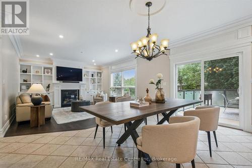34 Whetstone Crescent, Guelph (Pineridge/Westminster Woods), ON - Indoor Photo Showing Dining Room With Fireplace