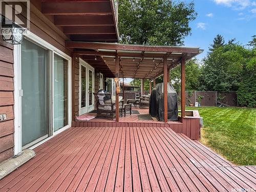 407 Chitek Crescent, Saskatoon, SK - Outdoor With Deck Patio Veranda With Exterior