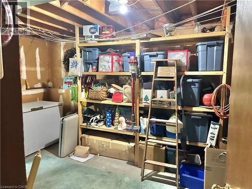 Storage room - lots of shelves - 44 Douglas Avenue, Simcoe, ON - Indoor