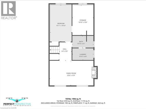 Floor plan - Lower Level - 44 Douglas Avenue, Simcoe, ON - Other