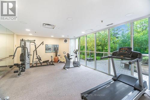 1406 - 600 Rexdale Boulevard, Toronto, ON - Indoor Photo Showing Gym Room