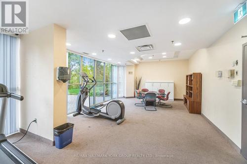 1406 - 600 Rexdale Boulevard, Toronto, ON - Indoor Photo Showing Gym Room
