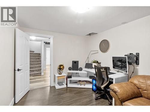 Main house lower den - 3341 Broadview Road, West Kelowna, BC - Indoor