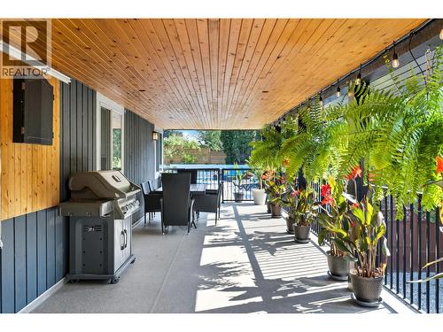 Covered patio - 3341 Broadview Road, West Kelowna, BC - Outdoor With Deck Patio Veranda With Exterior