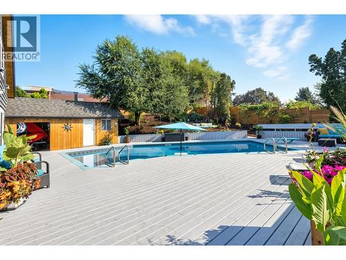 Pool - 3341 Broadview Road, West Kelowna, BC - Outdoor With In Ground Pool With Deck Patio Veranda
