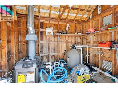 Pool pump house - 3341 Broadview Road, West Kelowna, BC - Indoor