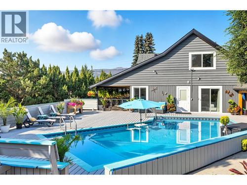 Pool - 3341 Broadview Road, West Kelowna, BC - Outdoor With Deck Patio Veranda