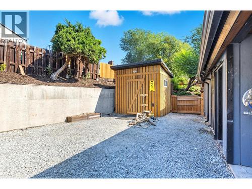 Back shed + additional parking - 3341 Broadview Road, West Kelowna, BC - Outdoor