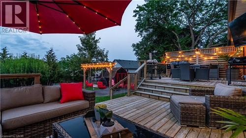 368 Caithness Street, Caledonia, ON - Outdoor With Deck Patio Veranda