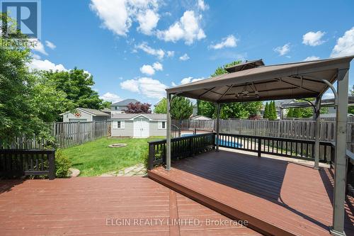 11 Kensington Court, St. Thomas, ON - Outdoor With Deck Patio Veranda
