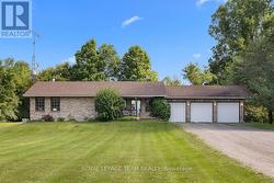 Heated & insulated garage with drive through door - 