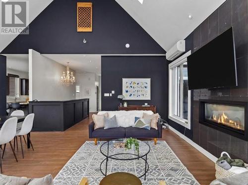 28 Flora Drive, Torbay, NL - Indoor Photo Showing Living Room With Fireplace