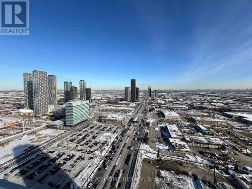 A real view from a balcony - 3907 - 8 Interchange Way, Vaughan, ON - Outdoor With View