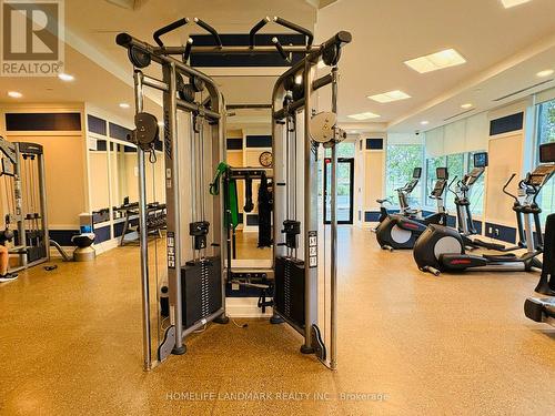1102 - 15 Water Walk Drive, Markham, ON - Indoor Photo Showing Gym Room