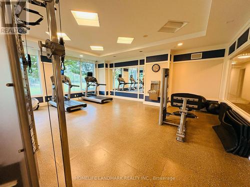1102 - 15 Water Walk Drive, Markham, ON - Indoor Photo Showing Gym Room