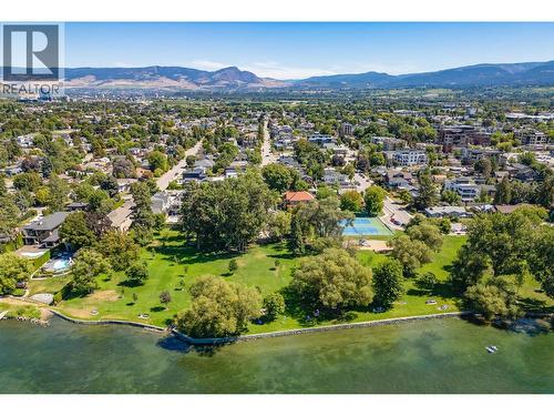 City & mountain views - 747 Patterson Avenue Unit# 2, Kelowna, BC - Outdoor With Body Of Water With View