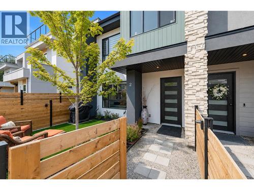 Gate to front door - 747 Patterson Avenue Unit# 2, Kelowna, BC - Outdoor