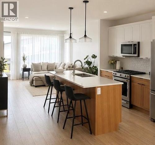 1839 Grey Owl Court, Kelowna, BC - Indoor Photo Showing Kitchen With Double Sink With Upgraded Kitchen