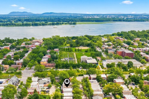 Aerial View - 2365  - 2367 Rue French, Montréal (Mercier/Hochelaga-Maisonneuve), QC - Outdoor With Body Of Water With View