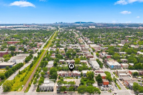 Aerial View - 2365  - 2367 Rue French, Montréal (Mercier/Hochelaga-Maisonneuve), QC - Outdoor With View