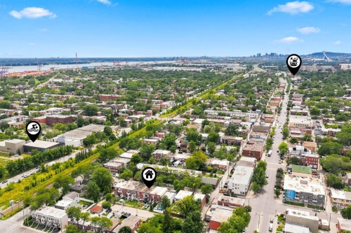 Aerial View - 2365  - 2367 Rue French, Montréal (Mercier/Hochelaga-Maisonneuve), QC - Outdoor With View