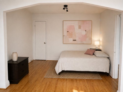 Chambre à coucher - 3  - 3881 Rue Rachel E., Montréal (Rosemont/La Petite-Patrie), QC - Indoor Photo Showing Bedroom
