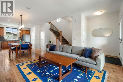 12 Fireside Burrow, Cochrane, AB - Indoor Photo Showing Living Room