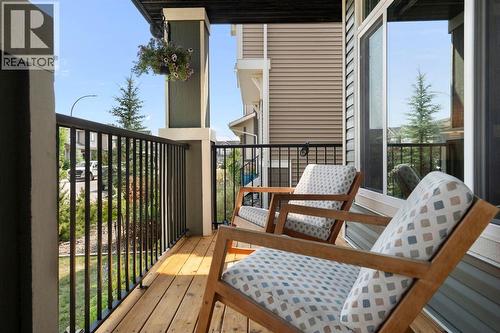 12 Fireside Burrow, Cochrane, AB - Outdoor With Deck Patio Veranda With Exterior