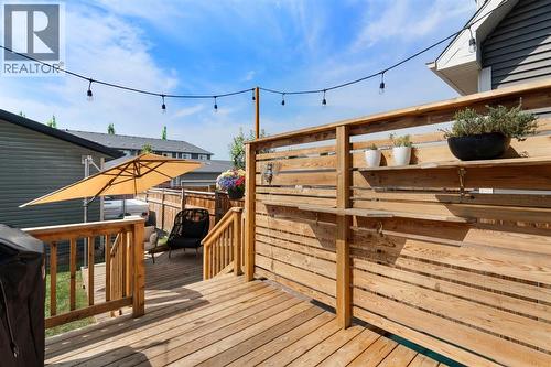 12 Fireside Burrow, Cochrane, AB - Outdoor With Deck Patio Veranda With Exterior