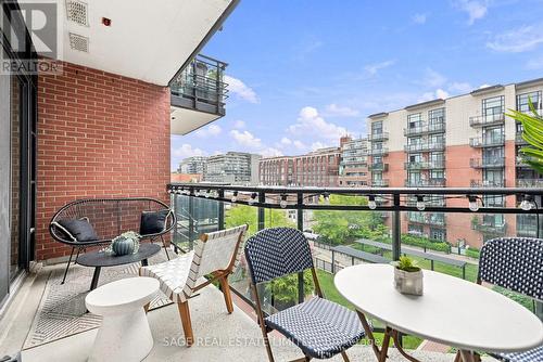 435 - 88 Colgate Avenue, Toronto, ON - Outdoor With Balcony With Exterior