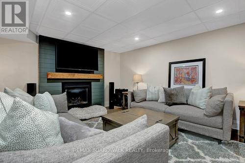 1505 7Th Line, Beckwith, ON - Indoor With Fireplace