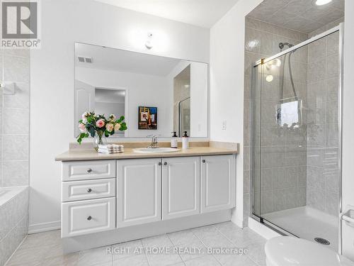 4 pcs Ensuite bathroom with stand up shower - 81 Briarcrest Drive, Markham, ON - Indoor Photo Showing Bathroom