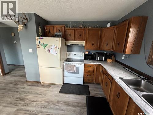 114 Saskatchewan Crescent, Kinistino, SK - Indoor Photo Showing Kitchen With Double Sink